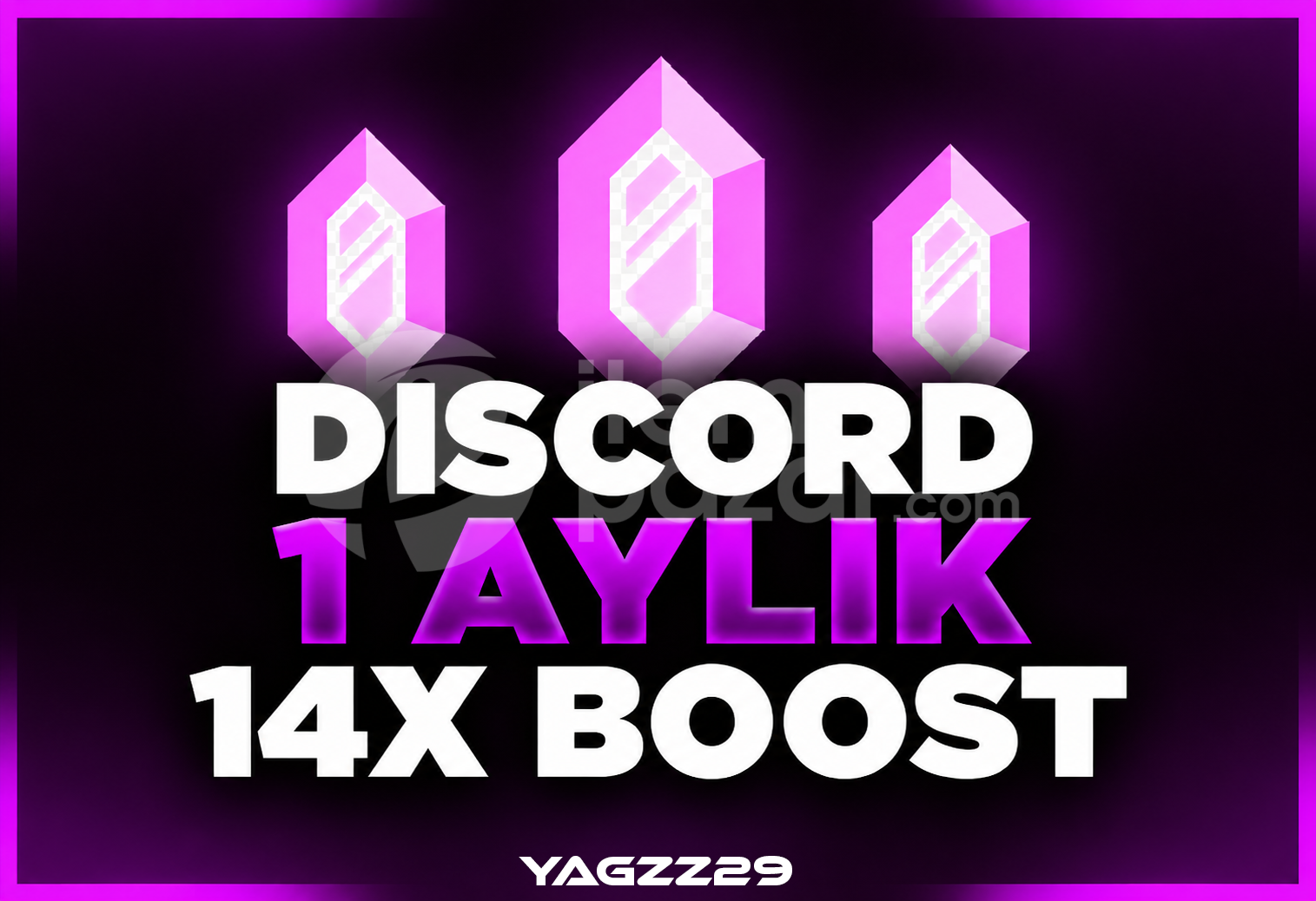 [UYGUN] DISCORD 1 AYLIK 14X BOOST