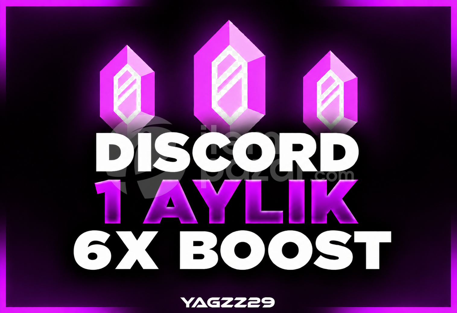 [UYGUN] DISCORD 1 AYLIK 6X BOOST 