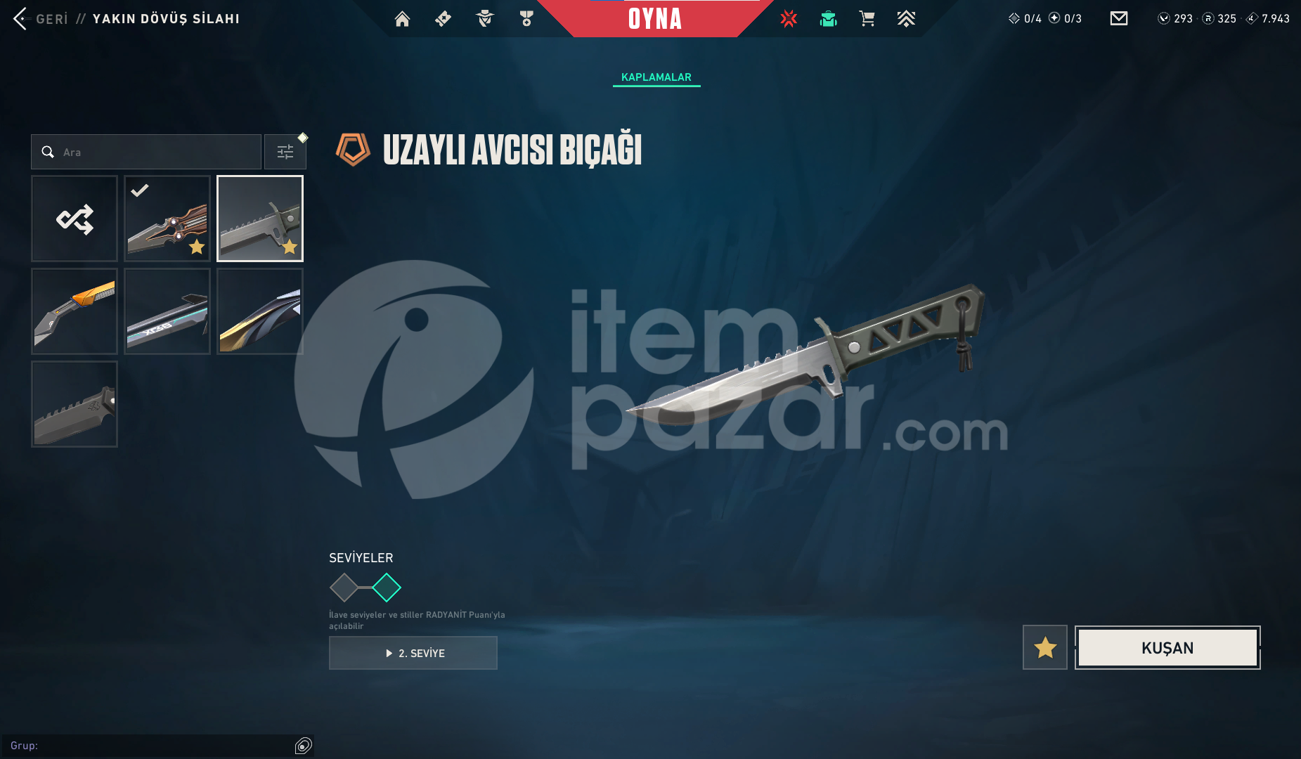 Uzaylı Avcısı Bıçağı Sihirçakı Oni Vandal