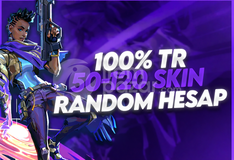 ⭐VALORANT %100TR 50-120 SKİN RANDOM HESAP⭐