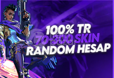 ⭐VALORANT %100TR 70-300 SKİN RANDOM HESAP⭐