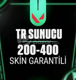 Valorant 200-400 Skin Garantili Random Hesap