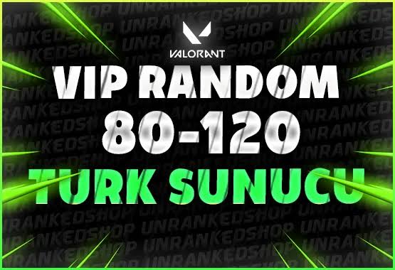 Valorant 80-120 Skin Random Hesap