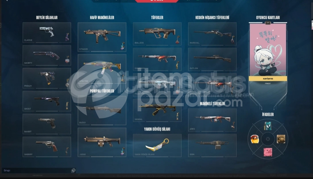 Valorant Champions 23 Vandallı Hesap