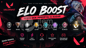 VALORANT ELO BOOST ???? | DEMİR → IMMORTAL
