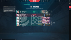 valorant güncel unranked hesap