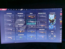 VALORANT HESAP RANK GUMUS 2 DOLU HESAP