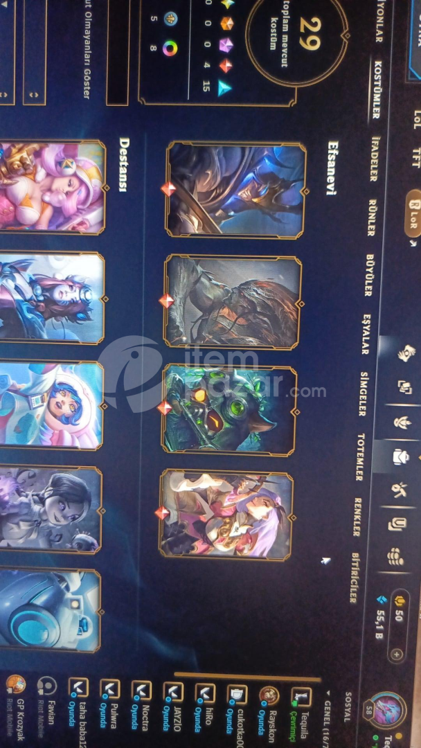 VALORANT+LOL+TFT+WOLDRİFT