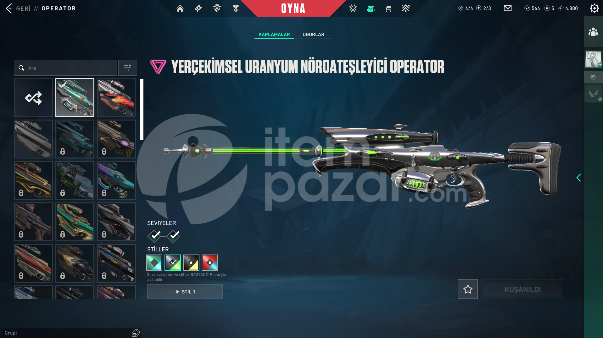  Valorant Acil Satılık Champions 2022 Phantom