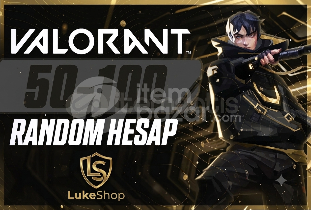 !!! VALORANT RANDOM HESAP 50-100 !!!