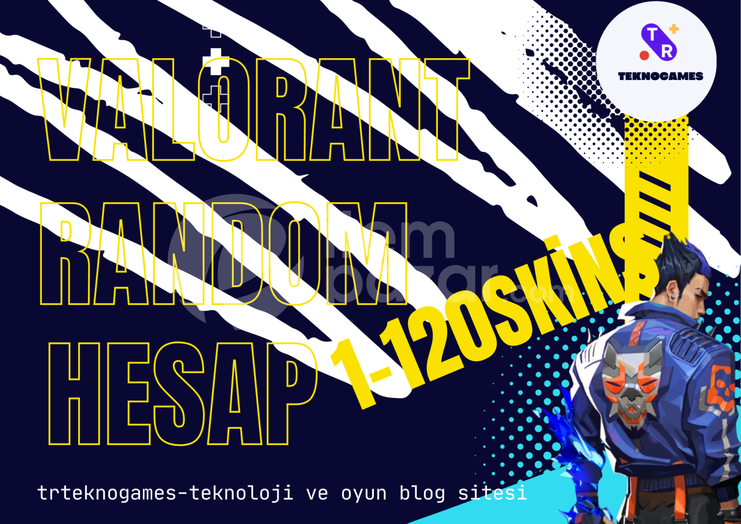 Valorant Random hesap-trteknogames 