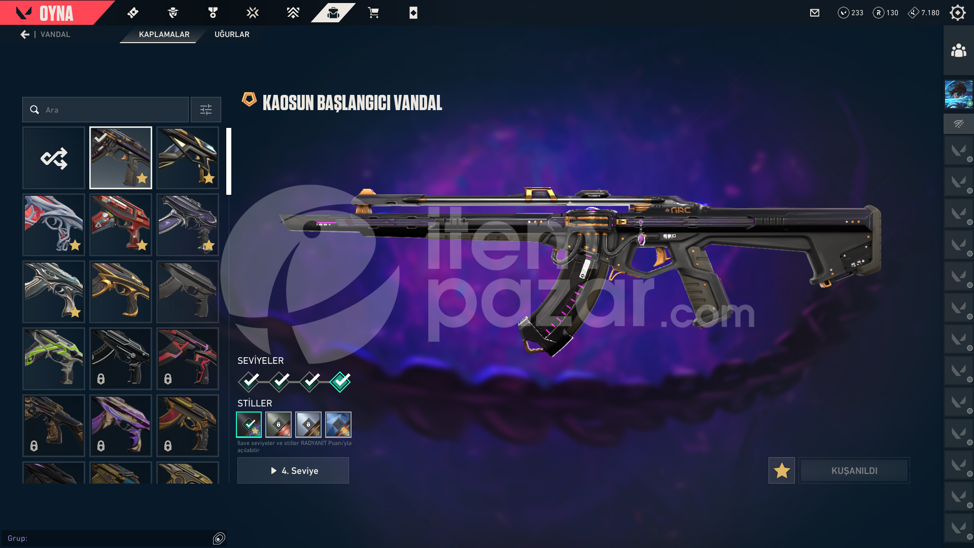valorant satılık dolu hesap