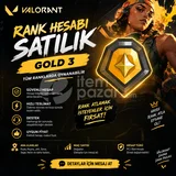 Valorant skinsiz tr server gold hesap