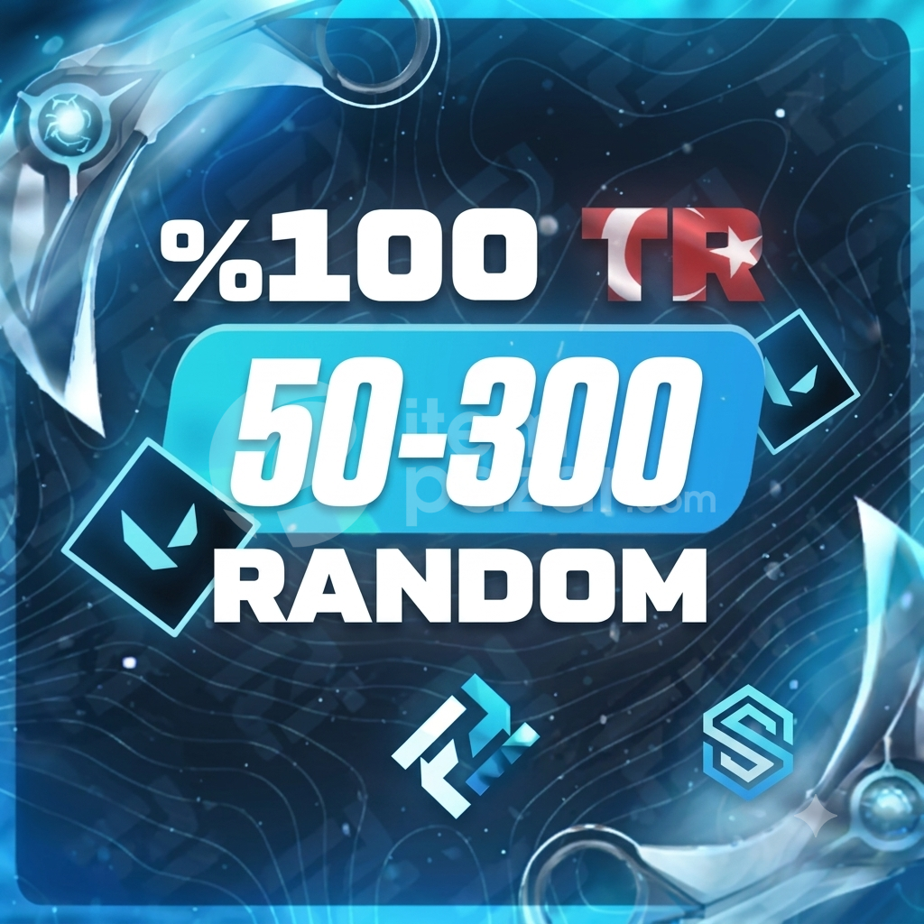 ⭐VALORANT TR 50-300 DOLU RANDOM HESAP