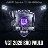 VALORANT Twitch Drop | VCT 2026 GCC São Paulo