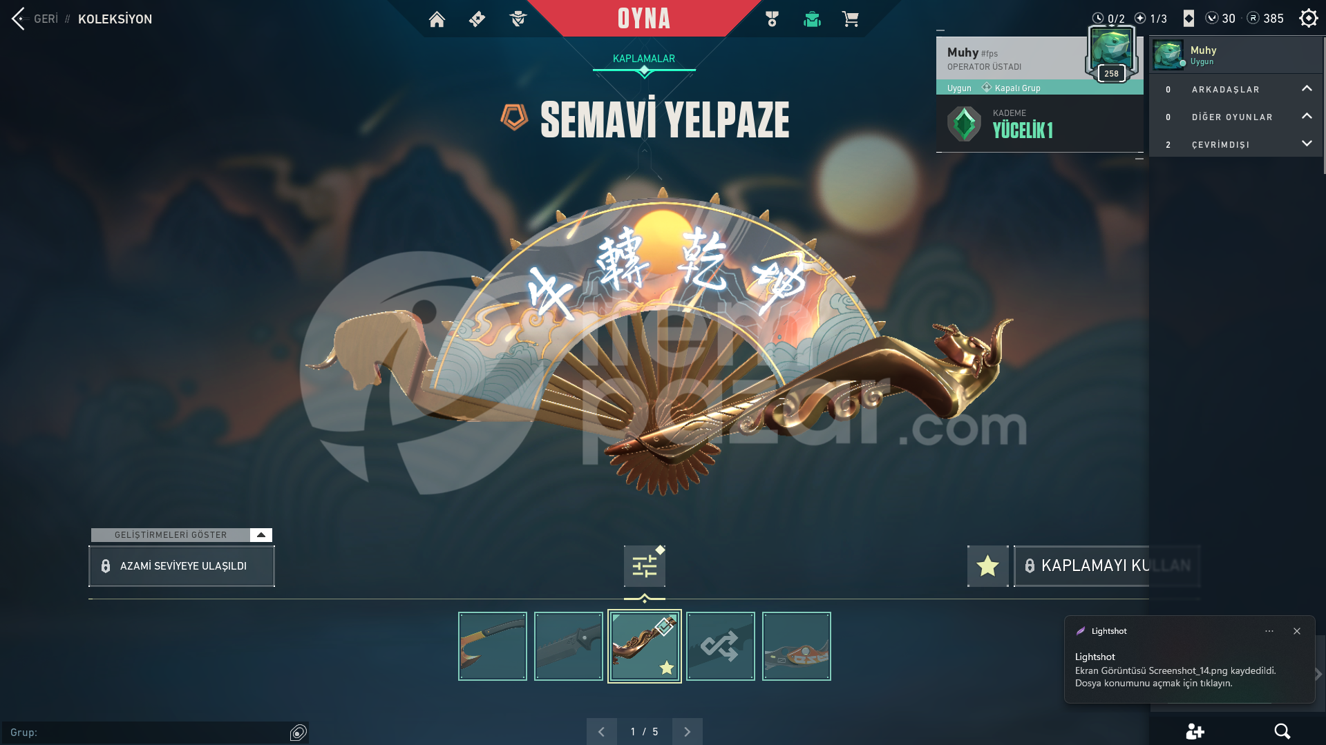 VALORANT YÜCELİK ELO DOLU UCUZA HESAP