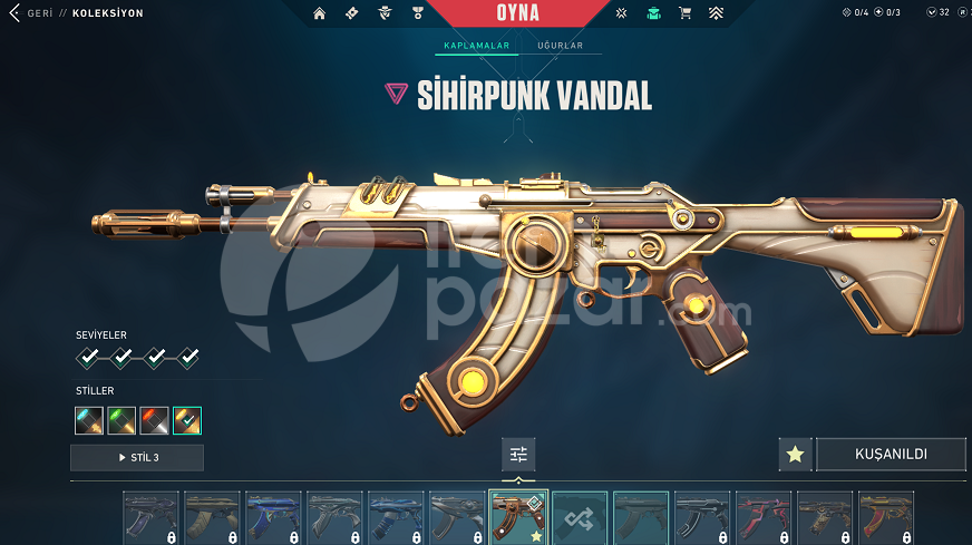VANDAL + SHERİFF + OPERTÖR EFSANE HESAP