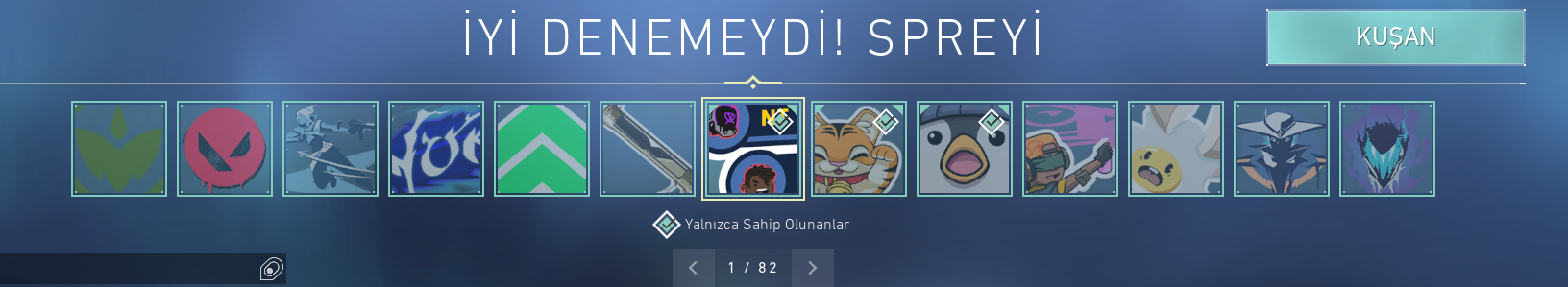 Vandal ve bıçaklı skinli valorant hesap