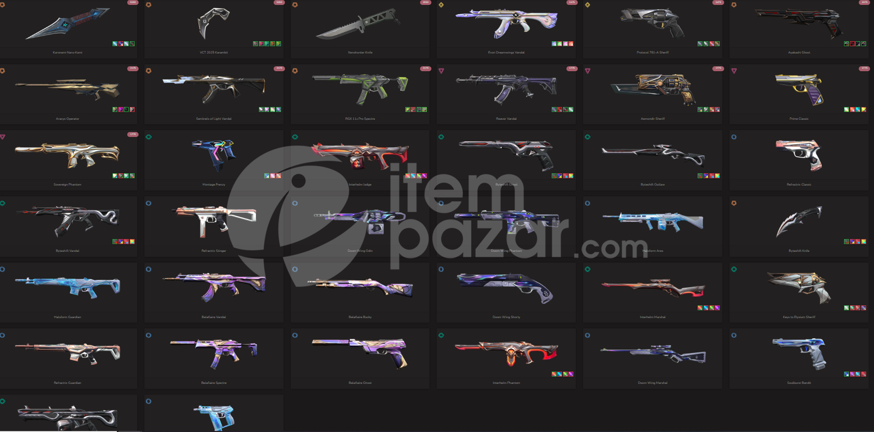 VCT 2025 Karambit Evori Van Uzaylı Avcısı Bıç