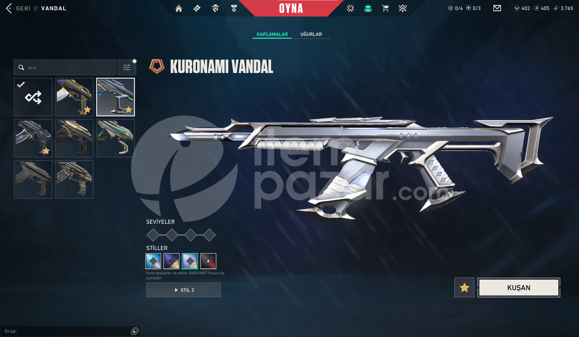Vct 2025 Karambit Rgx 11z Pro Karambit Kuronami