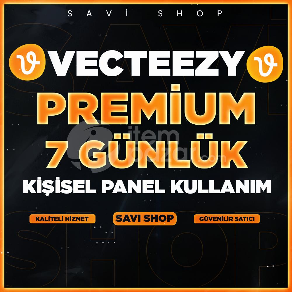 VECTEEZY 1 HAFTA KİŞİSEL KULLANIM