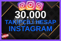 ⭐ [VIP] 30.000 Takipçili İnstagram Hesabı ⚡