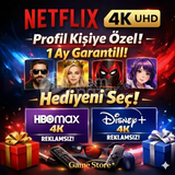 ⭐VİP ÖZEL⭐Netflix 4K UHD⭐İADE GARANTİLİ