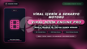 Viral Hook ve Script AI Engine - Reels, Shorts