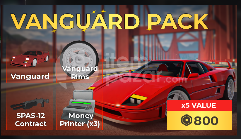 Wanted Vanguard Pack