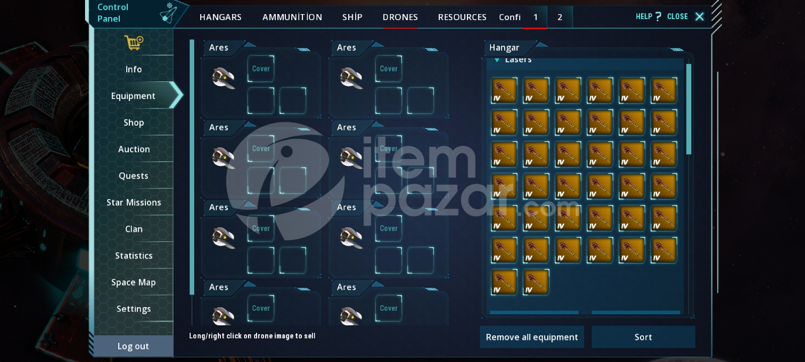(WAR UNİVERSE) EU1 SAHİBİNDEN FULL A SERİES 