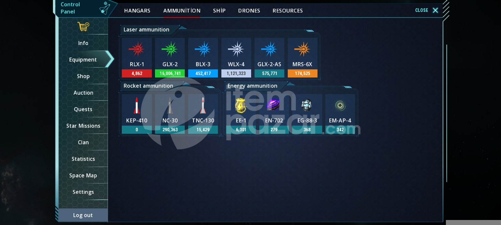 (WAR UNİVERSE) EU1 SAHİBİNDEN FULL A SERİES 