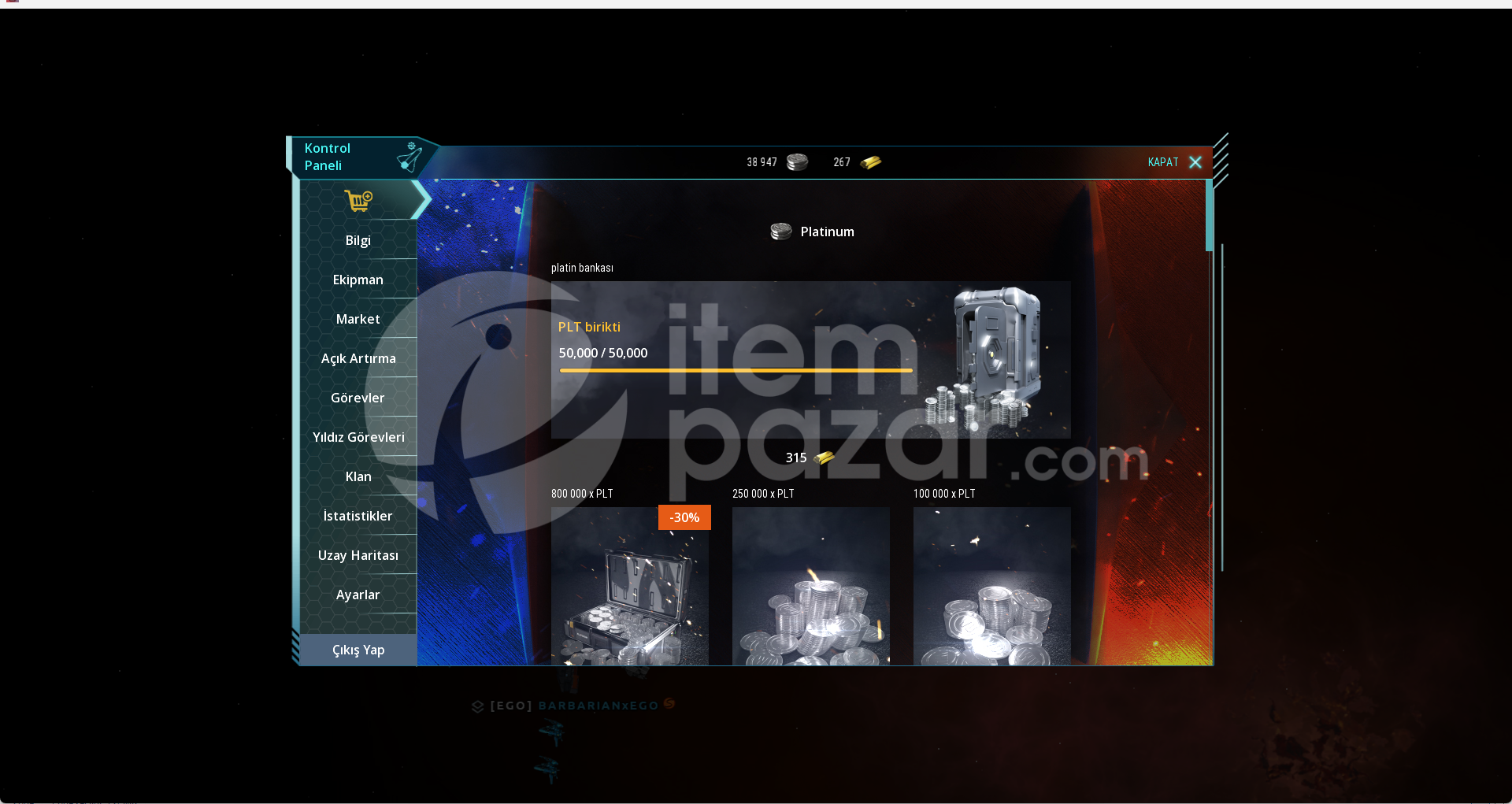 Waruniverse eu 1 satılık hesap