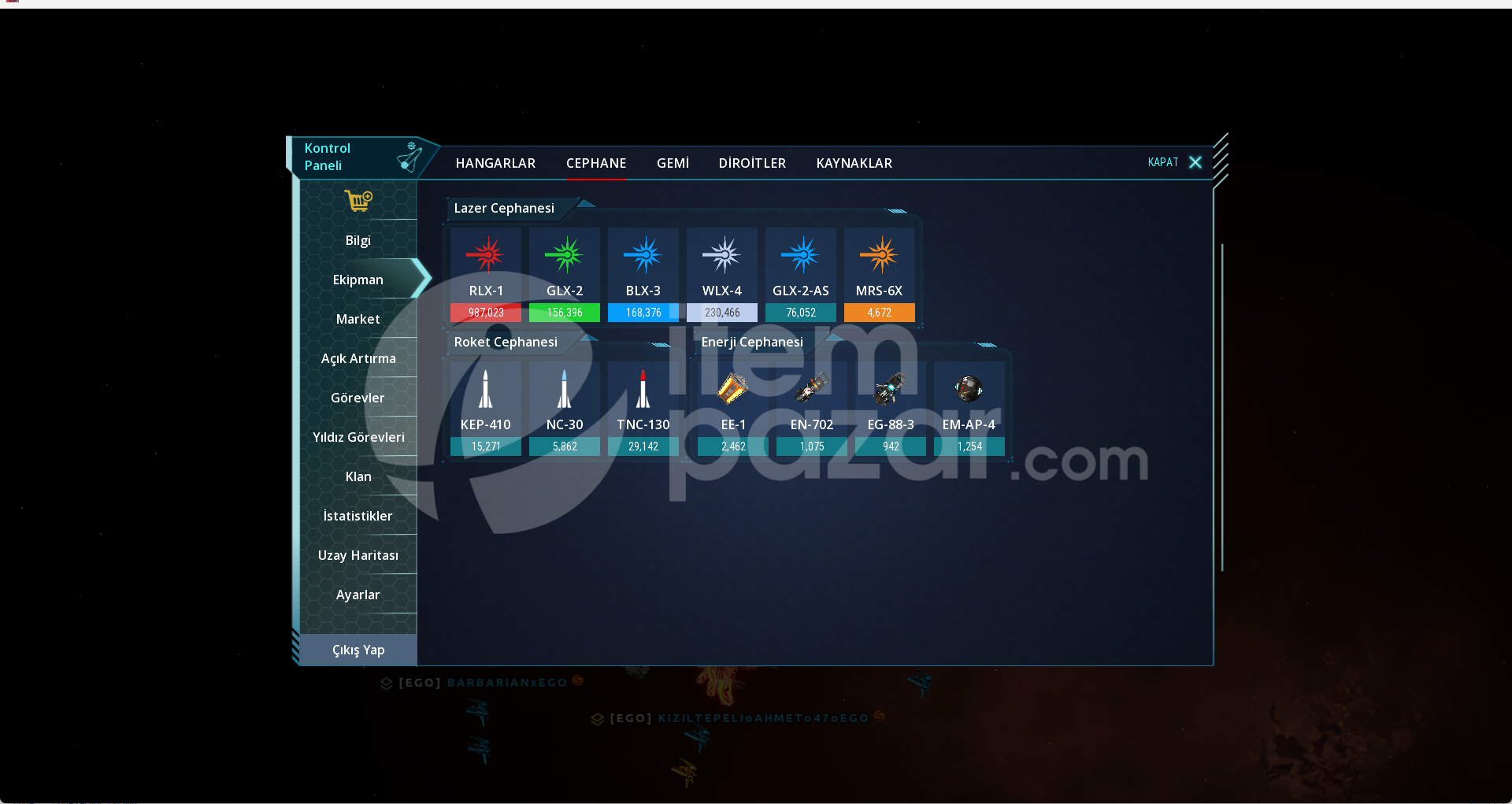 Waruniverse eu 1 satılık hesap