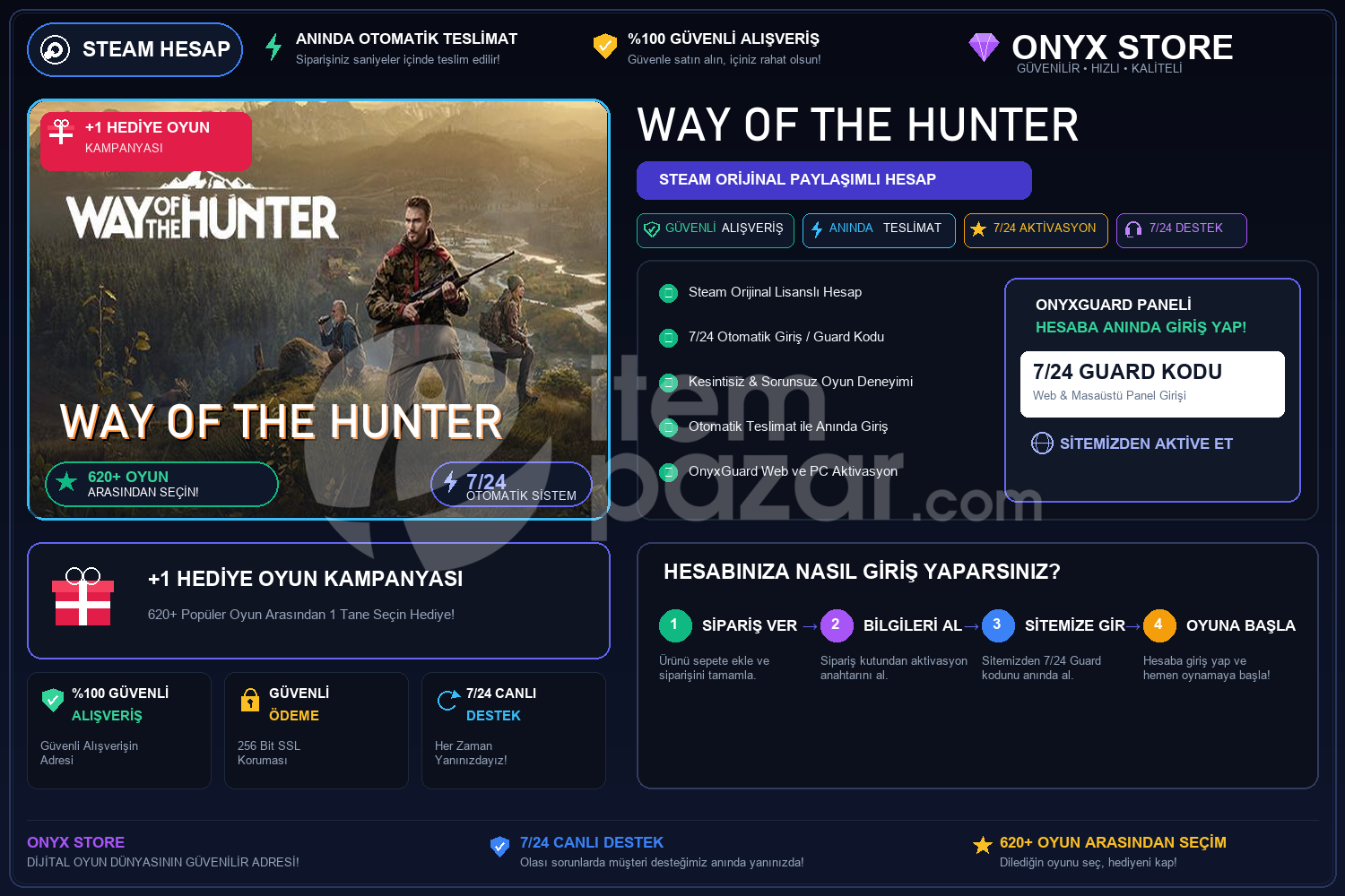 Way of the Hunter Garantili + Hediye
