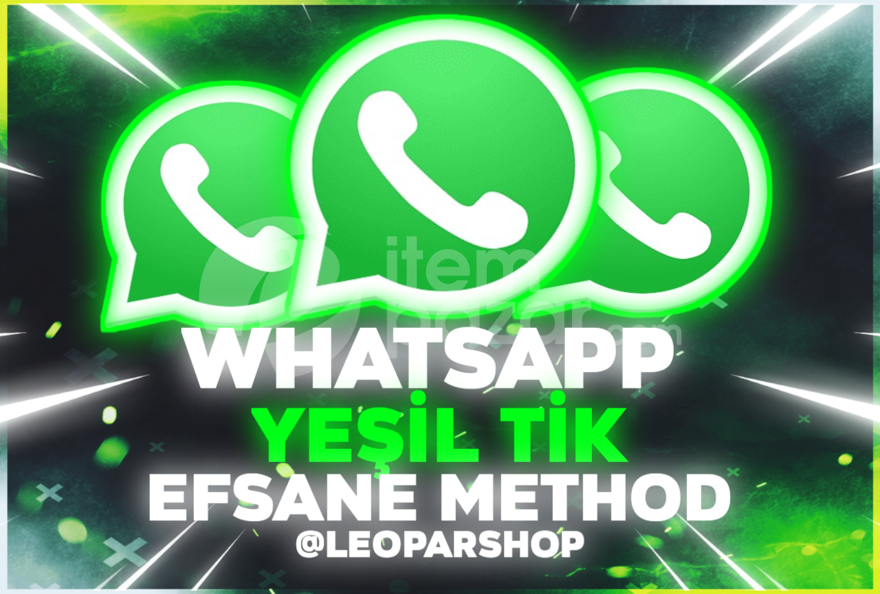⭐WHATSAPP YEŞİL TİK⭐%100 KAZANDIRAN METHOD