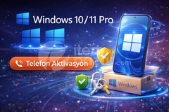 Win 10 / 11 Pro Telefon Aktivasyon