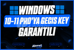 Windows 10/11 Pro Geçiş Keyi + Sorunsuz