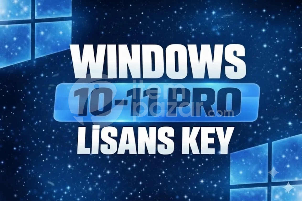 ⭐Windows 10/11 Pro Key [ÇALIŞIYOR]