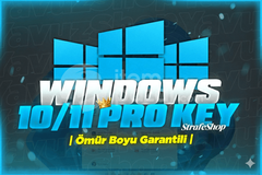 WİNDOWS 10 11 PRO Key Oto Teslimat