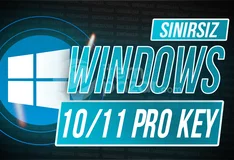 Windows 10/11 Pro Key SINIRSIZ + Garanti
