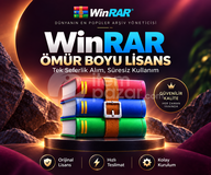WinRAR Tam Sürüm Lisansı Sınırsız