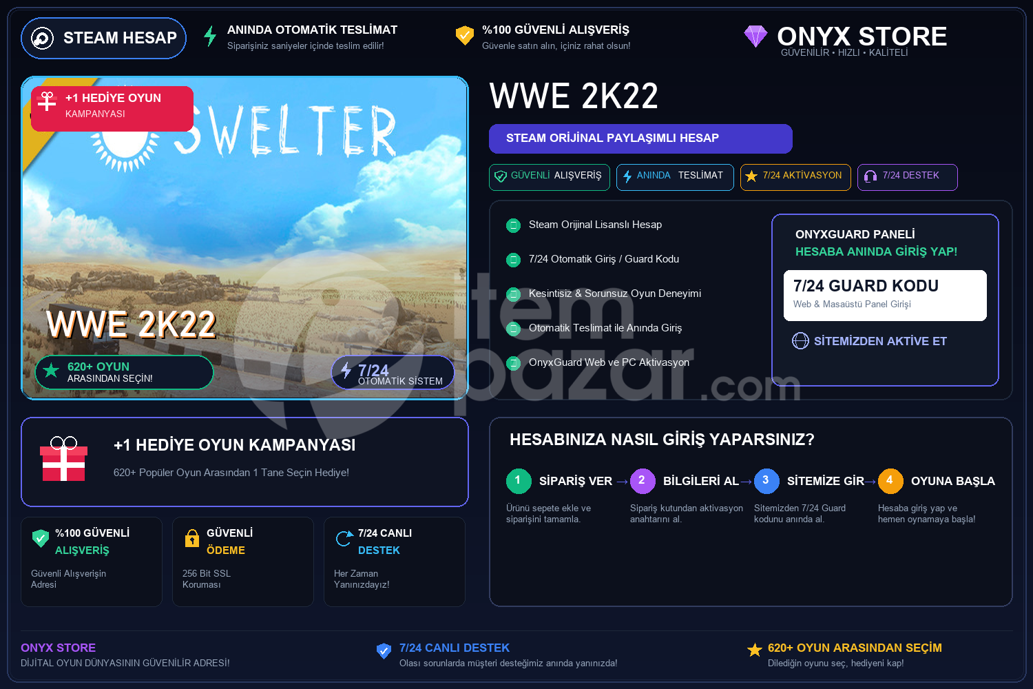 WWE 2K22 Garantili + Hediye
