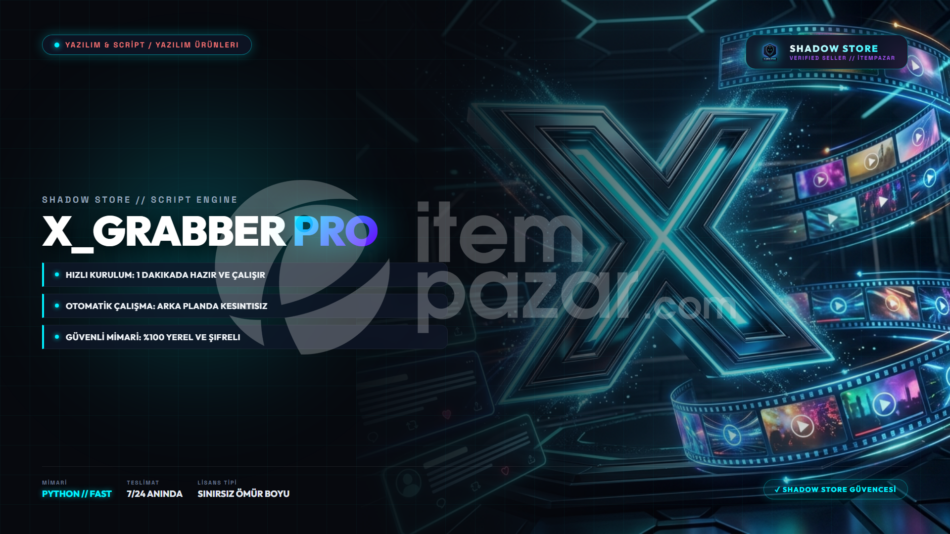 X-Grabber Pro | Twitter & X Video İndirici