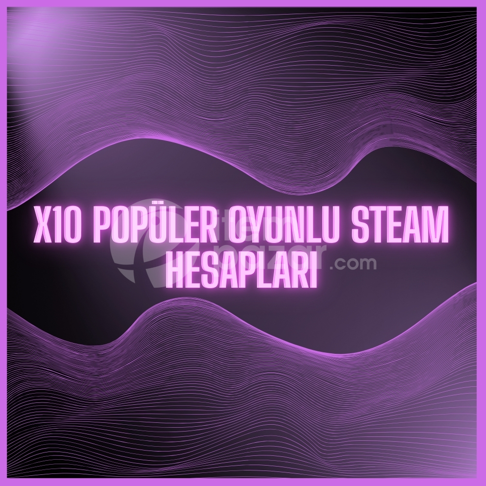 ⭐X10 ADET STEAM HESABI İNDİRM⭐