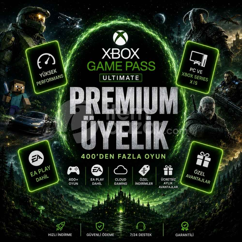 Xbox Game Pass Ultimate 1 Aylık - Online