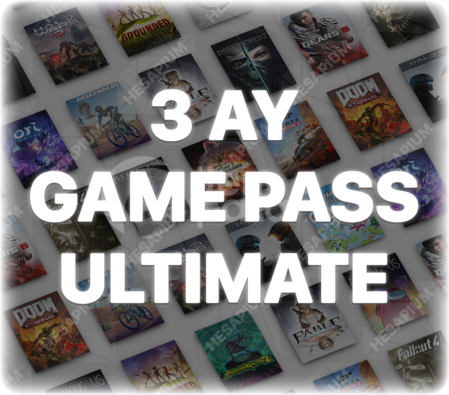 XBOX GAME PASS ULTIMATE 3 AYLIK GARANTİ 