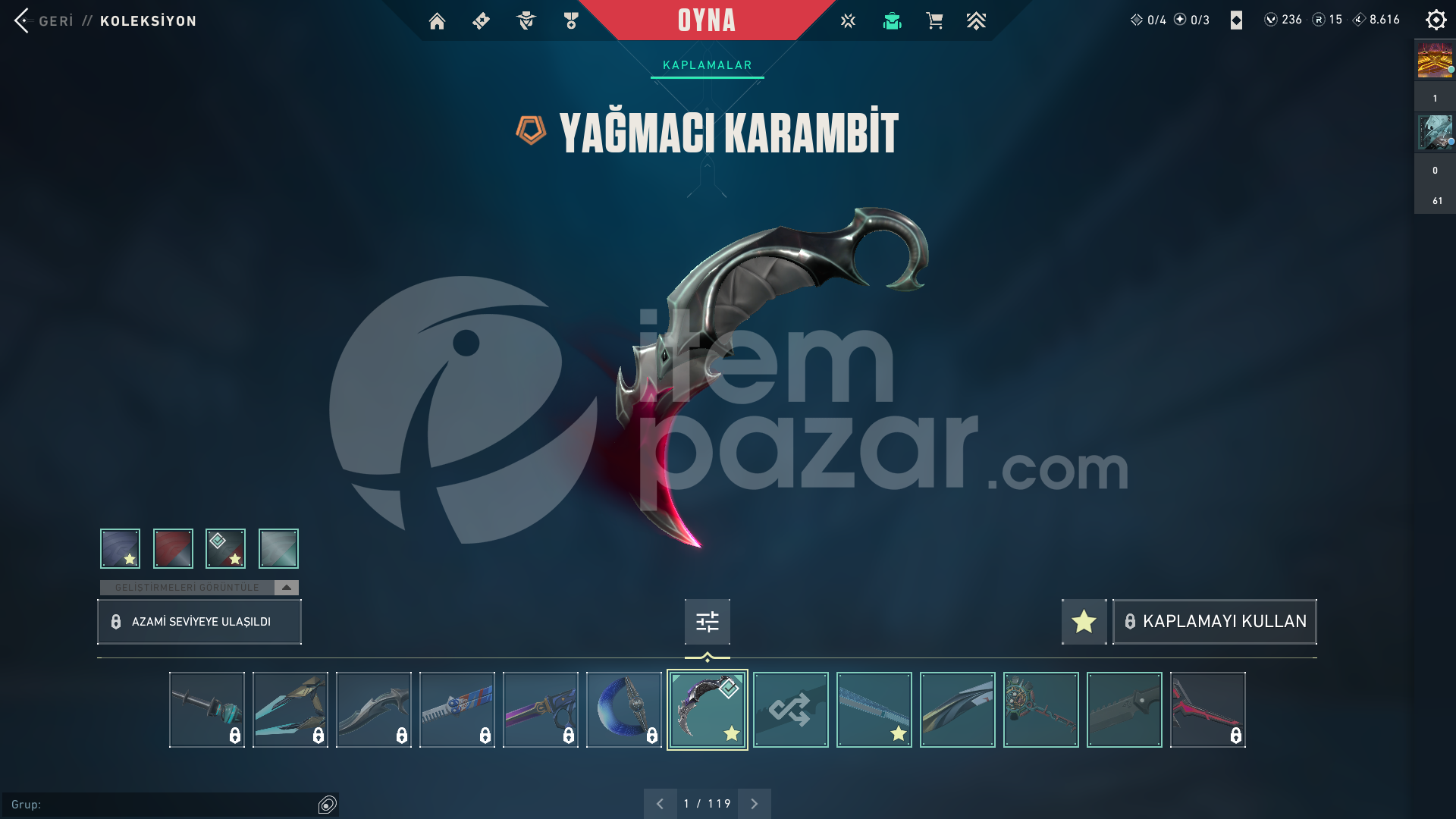YAĞMACI SETLİ SAĞLAM HESAP