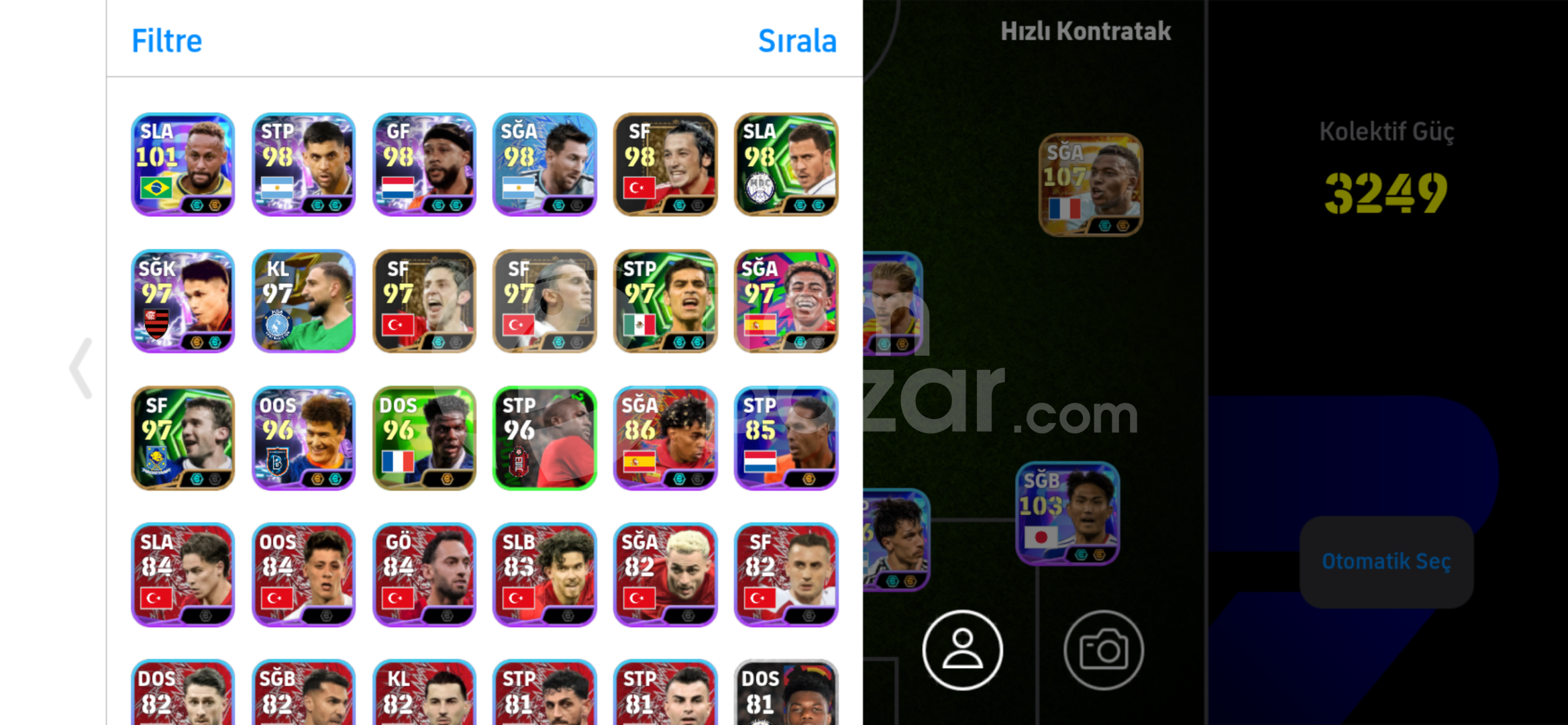YENİ KARTLARLI DOLU HESAP