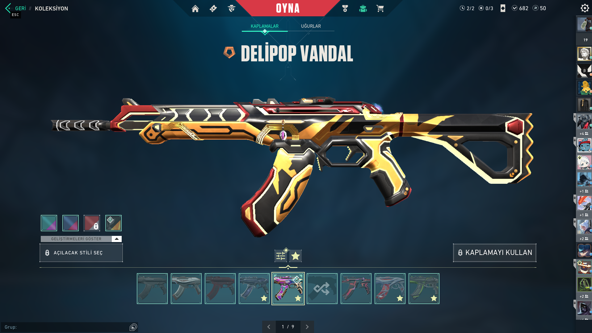 YİTİK OPERATOR VE YAĞMACI VANDAL TR HESAP