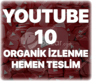 Youtube 10 İzlenme - Düşüş Yok